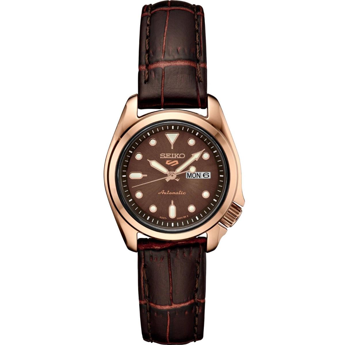 Seiko 5 Sports Collection SRE006 Women`s Rose Gold Automatic Watch