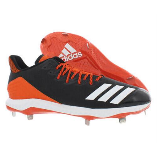 Adidas Icon Bounce Mens Shoes Size 16 Color: Black/white/collegiate Orange