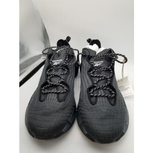 Reebok Unisex Zig Kinetica II Sneaker Core Black/cold Grey/energy Glow 10 US