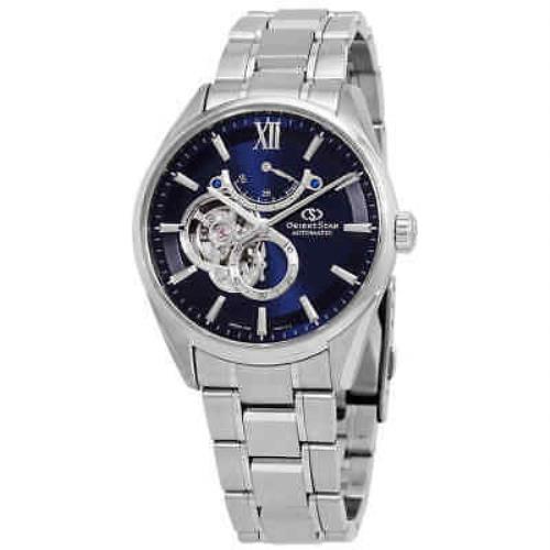 Orient Star Automatic Blue Dial Men`s Watch RE-HJ0002L00B