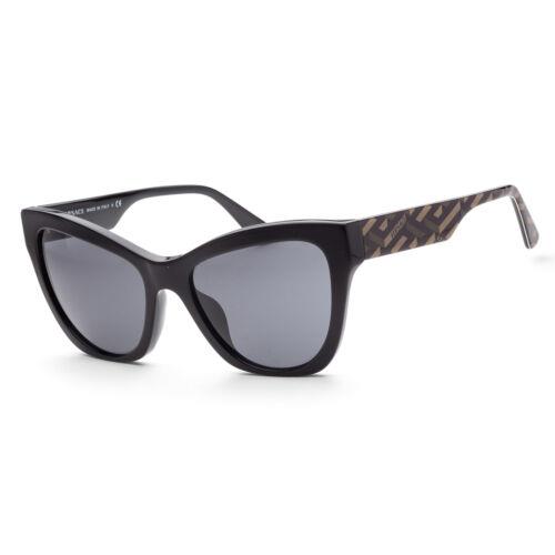 Versace Women`s VE4417U-535887 Fashion 56mm Black Sunglasses