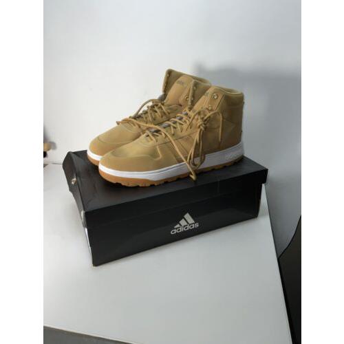 Adidas Frozetic Men`s Sneaker-boots FW6782 Boots Shoes Trainers Leather Braun