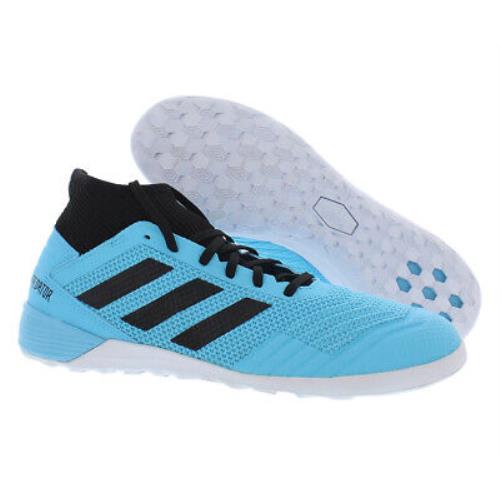 Adidas Predator 19.3 In Mens Shoes Size 8.5 Color: Bright Cyan/black/solar - Bright Cyan/Black/Solar Yellow , Blue Main