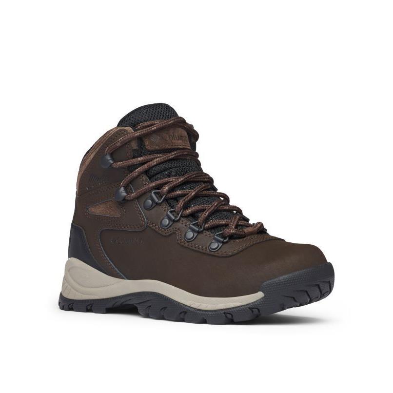 Columbia Womens Newton Ridge Plus Waterproof Hiking Boot Cordovan Shoe Size 6-10