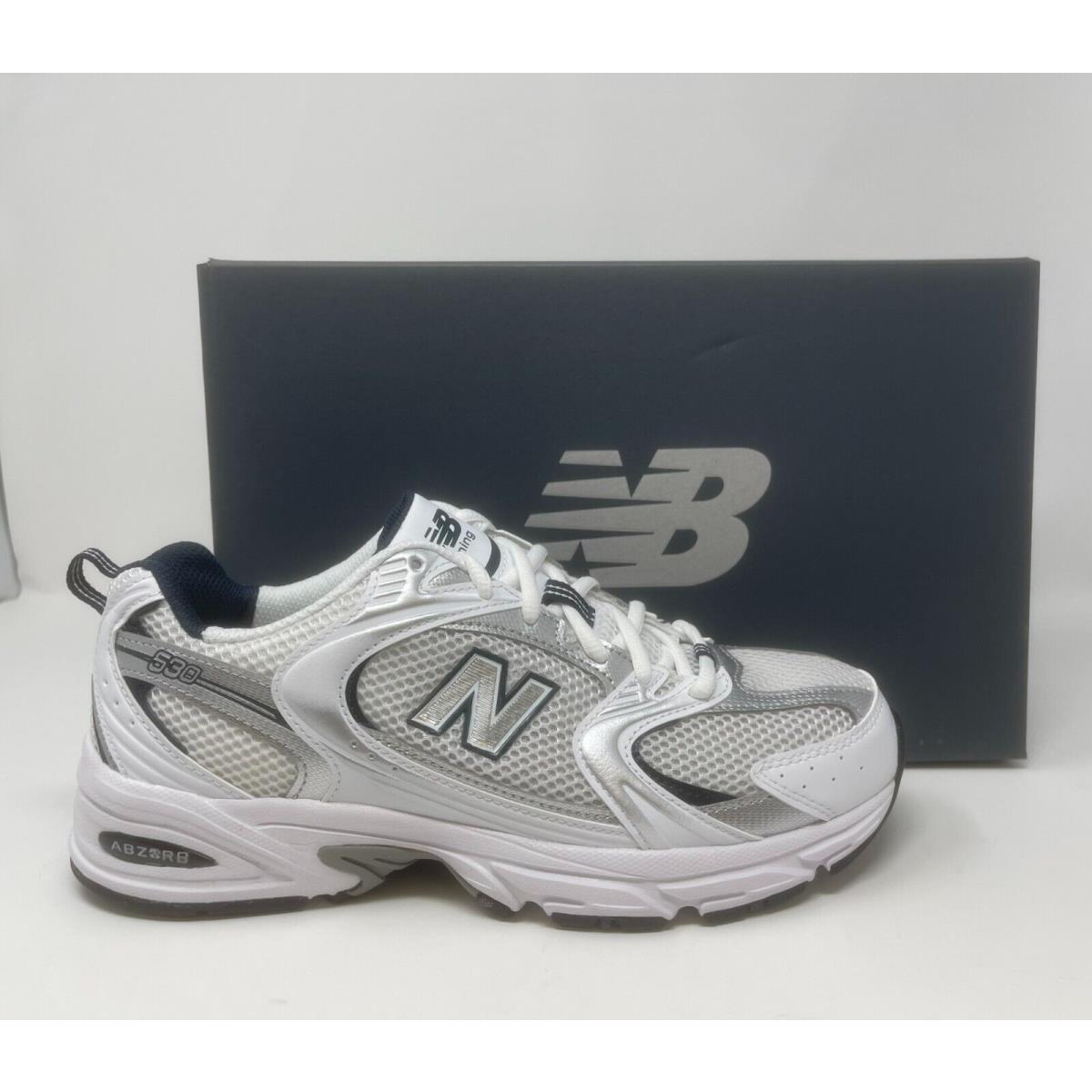 Balance Men`s 530 White/grey MR530SG Shoes Unisex Sizes