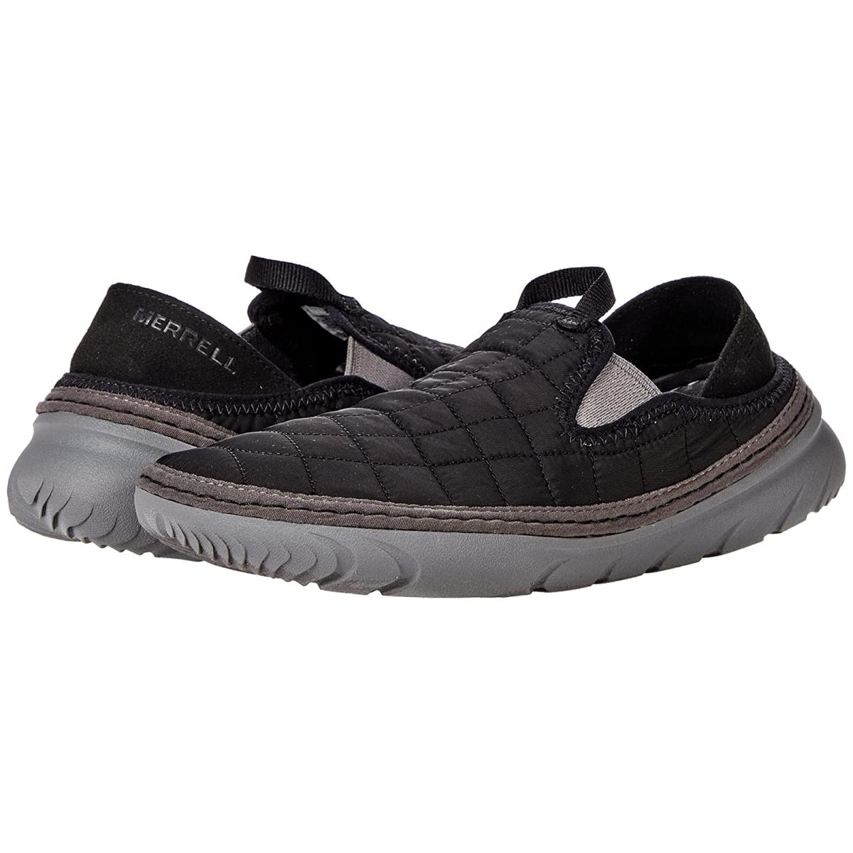 Woman`s Sneakers Athletic Shoes Merrell Hut Moc Black/Charcoal