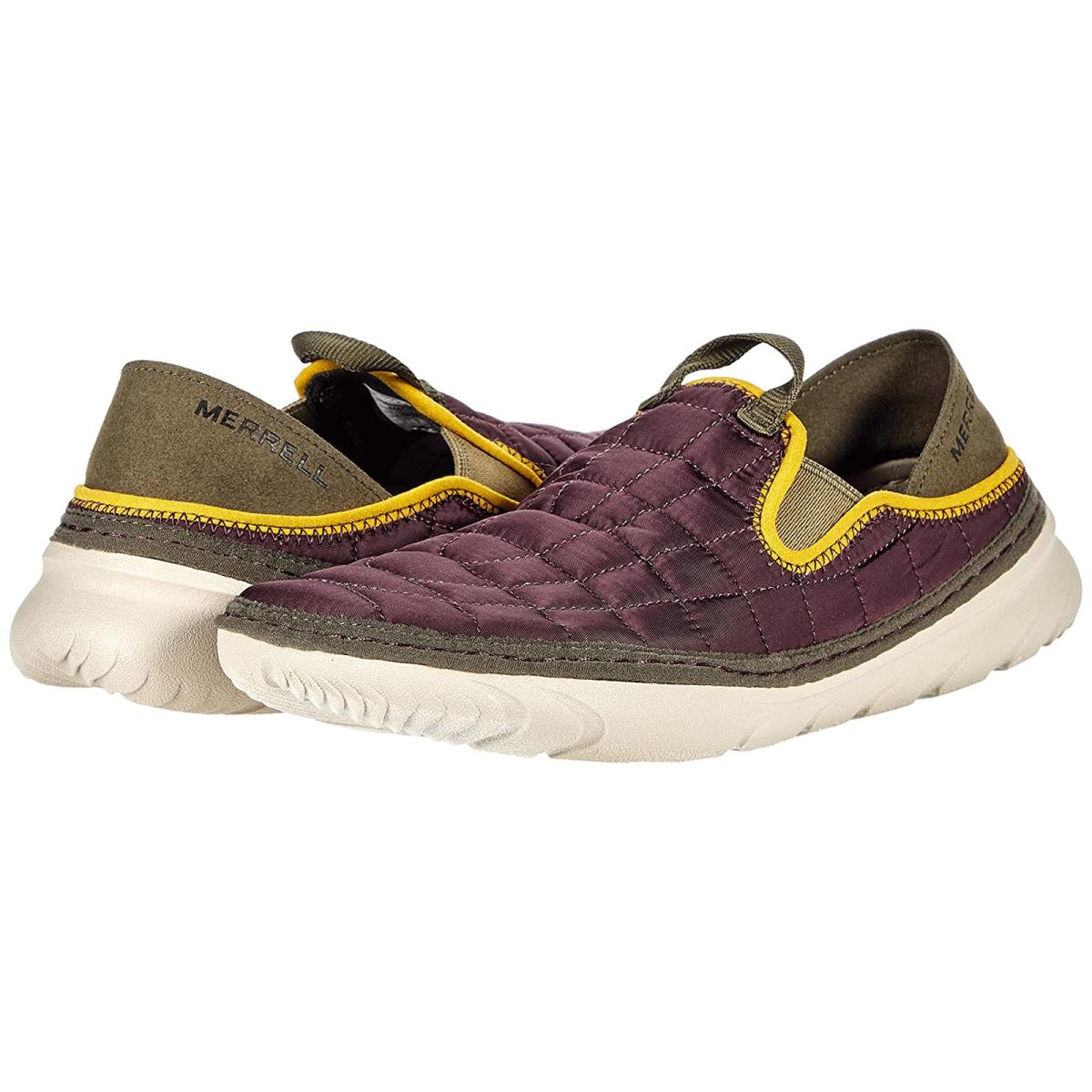 Woman`s Sneakers Athletic Shoes Merrell Hut Moc Burgundy