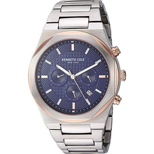 Kenneth Cole Men s Casual Stainless Steel Double-tone Watch KC50731001