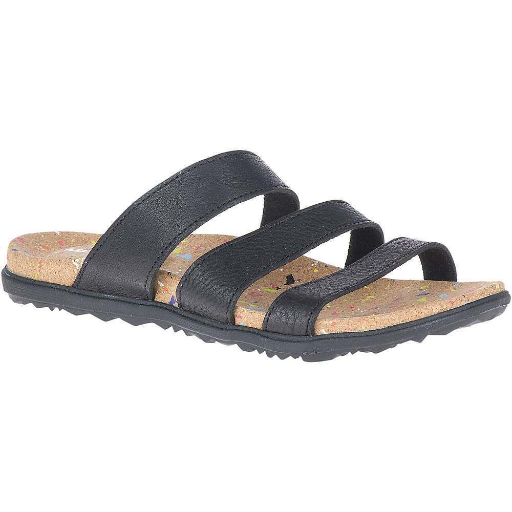 Merrell Napa Valley Slide Sandal Womens US 10 Black Dark Malbec Comfort Shoe
