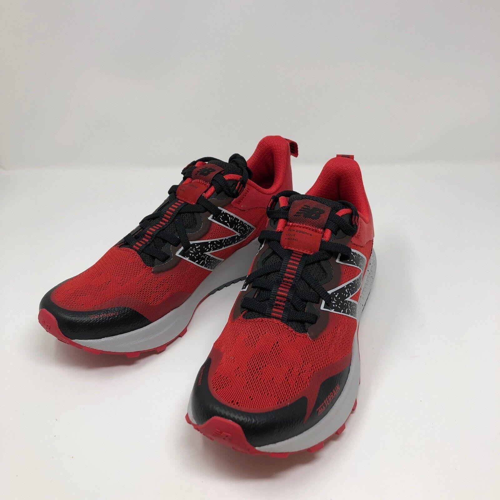 Balance Shoe Men`s 8M Trail Running Dynasoft Nitrel V4 Red