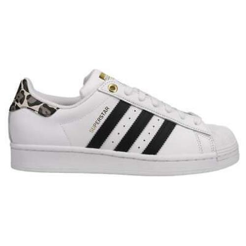 Adidas FX6101 Superstar Cheetah Womens Sneakers Shoes Casual - Black White