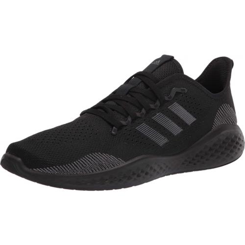 Adidas Men`s Fluidflow 2.0 Running Shoe Black/Grey/Black