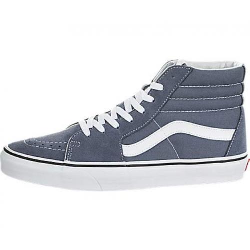Vans SK8 HI Grisaille/white Men`s Skate Shoes Size 6.5