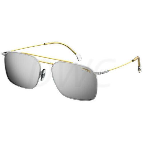 Carrera 186/S TNG-T4 Palladium Gold Mirrored Pilot 59-17-145 Unisex Sunglasses