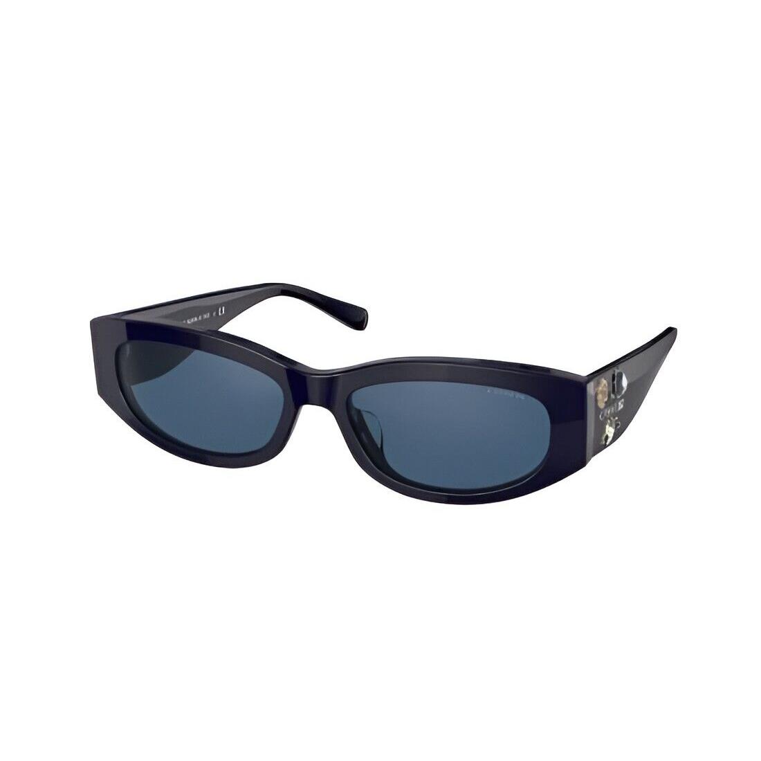 Coach Sunglasses - OHC8302BU 548055- Navy Blue Frame/blue Lens 55 mm