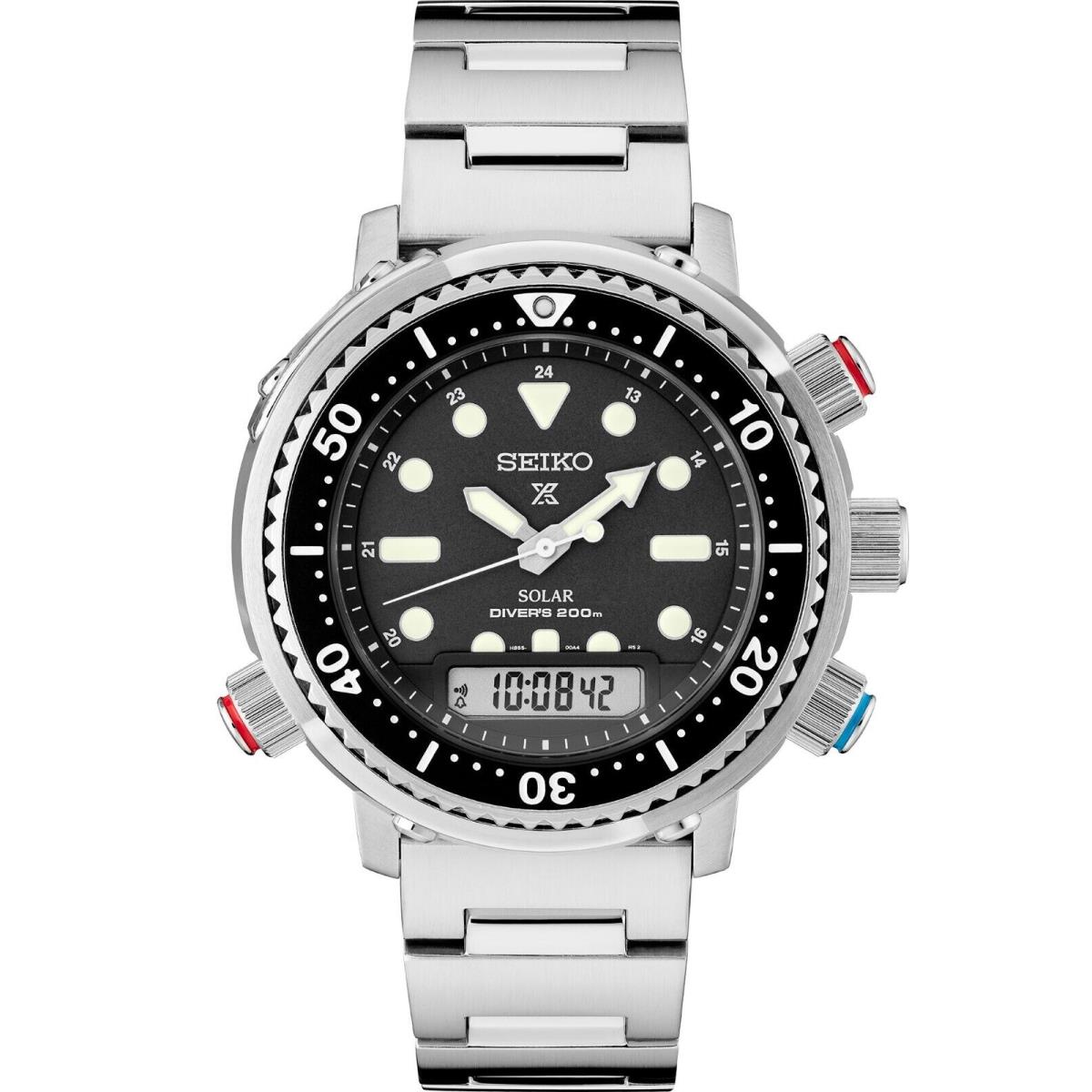 Seiko Prospex SNJ033 46.9mm Stainless Steel Solar Diver`s Watch