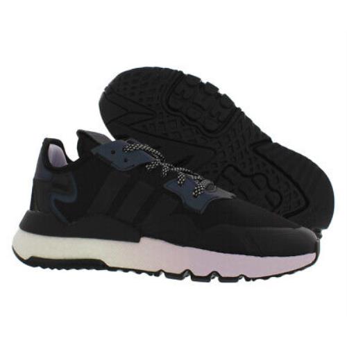 Adidas Originals Nite Jogger W Womens Shoes Size 8 Color: Black/white