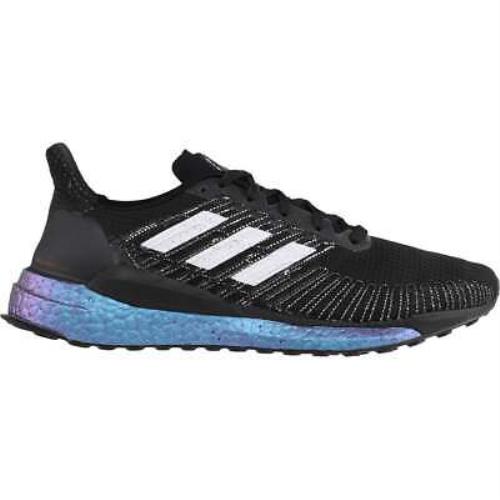 Adidas EG2360 Solar Boost 19 Womens Running Sneakers Shoes - Black - Size
