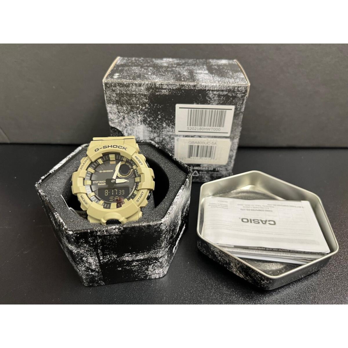 Casio G-shock GBA800UC-5A Power Trainer Watch Smartphone Link