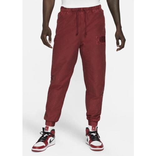 Nike Jordan Mens Sport Dna Woven Pants Team Red Sz Sm DA7241-677