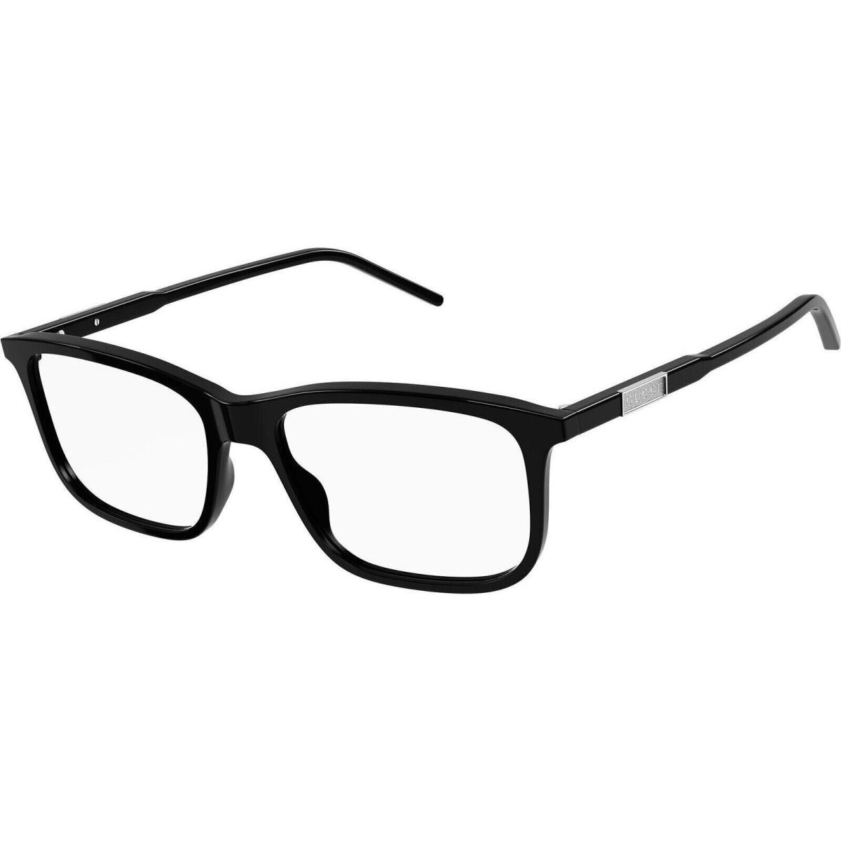 Gucci GG1159O 001 Black Silver Eyeglasses Frame Rectangle 56mm