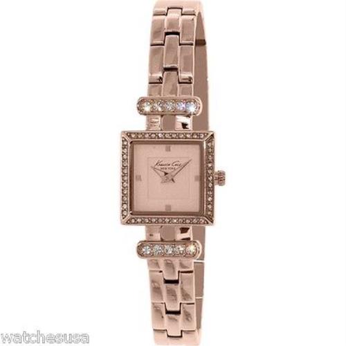 Kenneth Cole Classic Rose Gold Tone Bracelet Quartz Watch KC4963