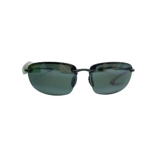 Maui Jim Ho`okipa 407N-02 Black Frame/neutral Grey Polarized Sunglasses