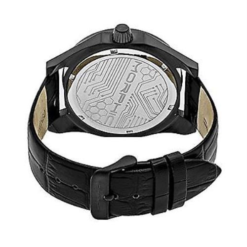 Morphic watch Series - Gray Dial, Black Band, Black Bezel 1