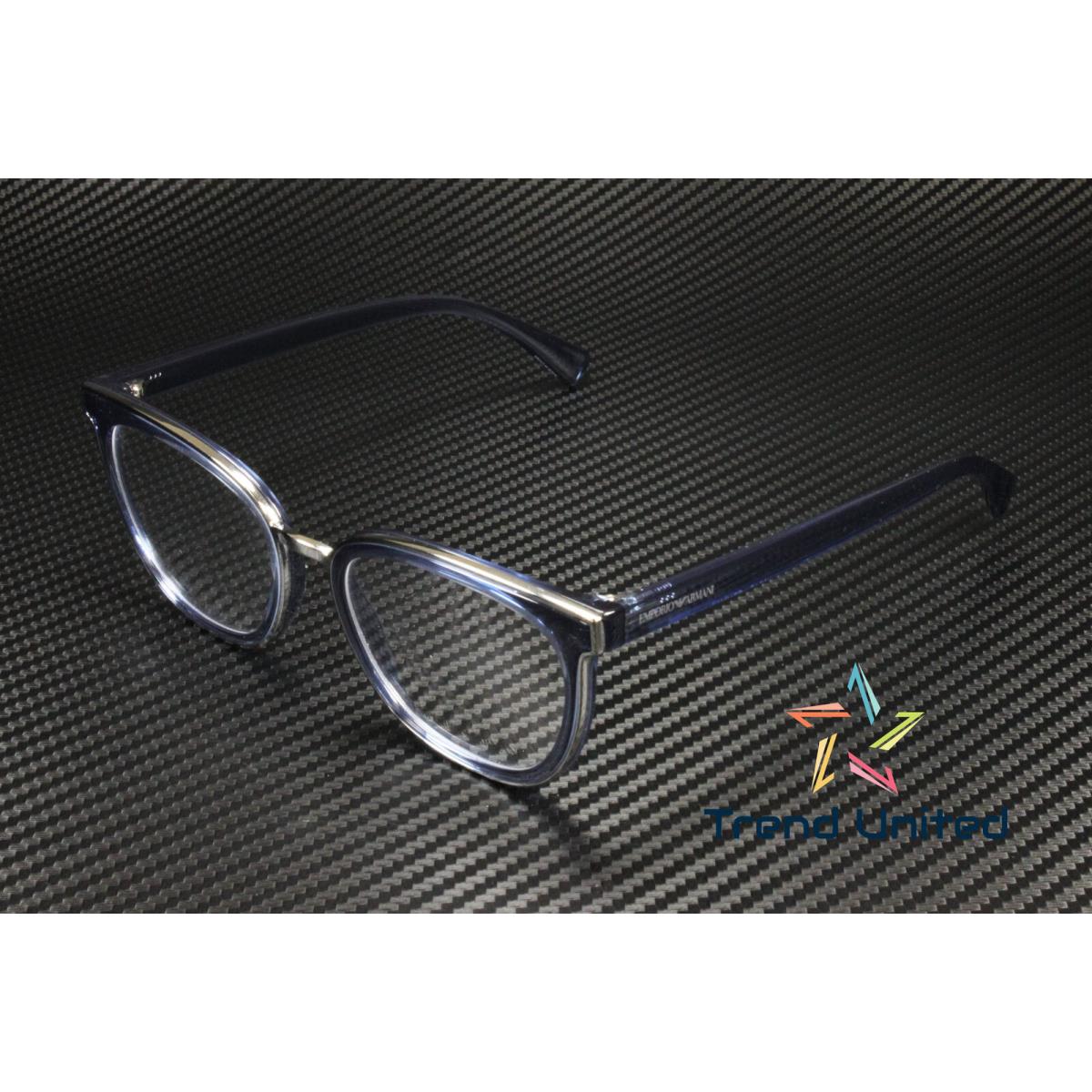 Emporio Armani EA3155 5768 Transparent Jeans Demo Lens 52 mm Womens Eyeglasses