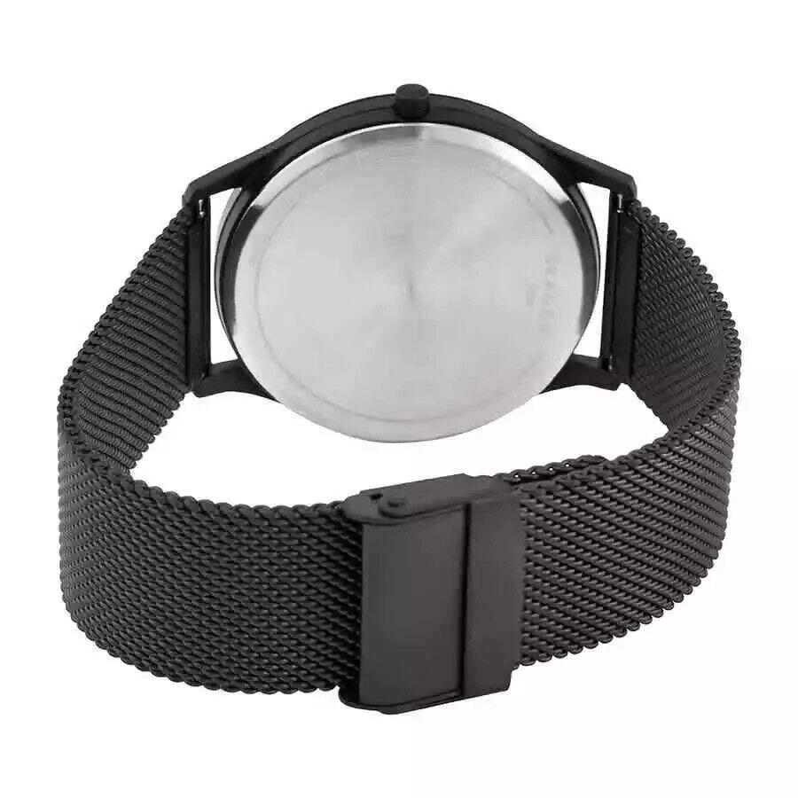 Skagen Jorn Quartz Black Dial Men`s Watch SKW6422 - Dial: Black, Band: Black, Bezel: Black