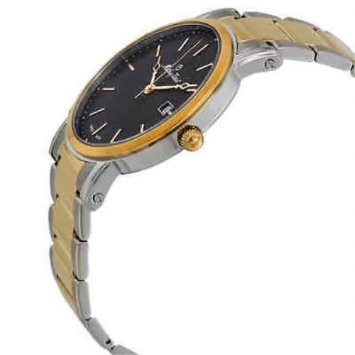 Tissot watch City Metal - Black Dial, Two-tone (Silver-tone and Yellow Gold-plated) Band 0