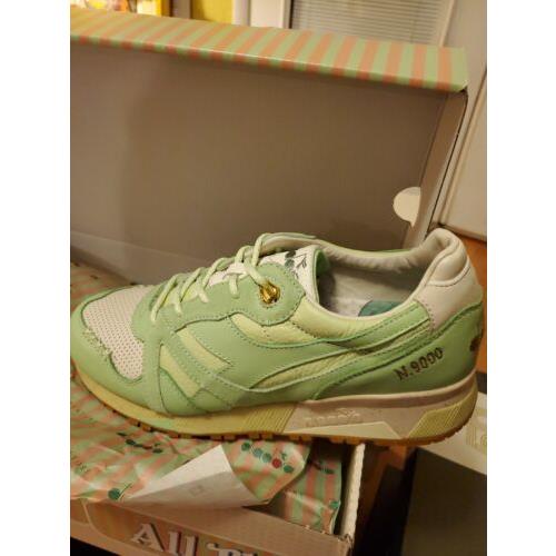 Diadora x Feature N9000 Pistachio Ice Cream Men`s Running Shoe Size 8