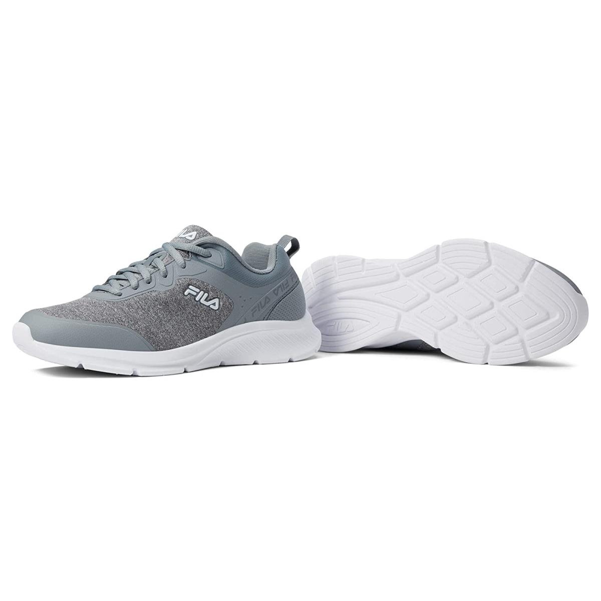 Woman`s Sneakers Athletic Shoes Fila Memory Speedchaser 3 Monument Heather/Monument/White