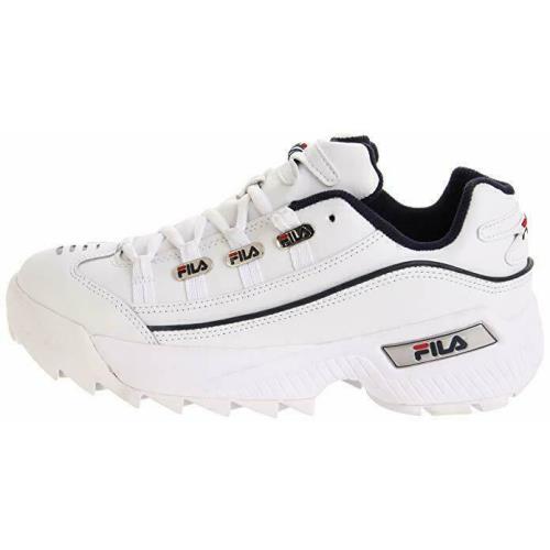 Men Fila Hometown Extra Sneaker SNFW02751-111 White/peacoat/vintage Red
