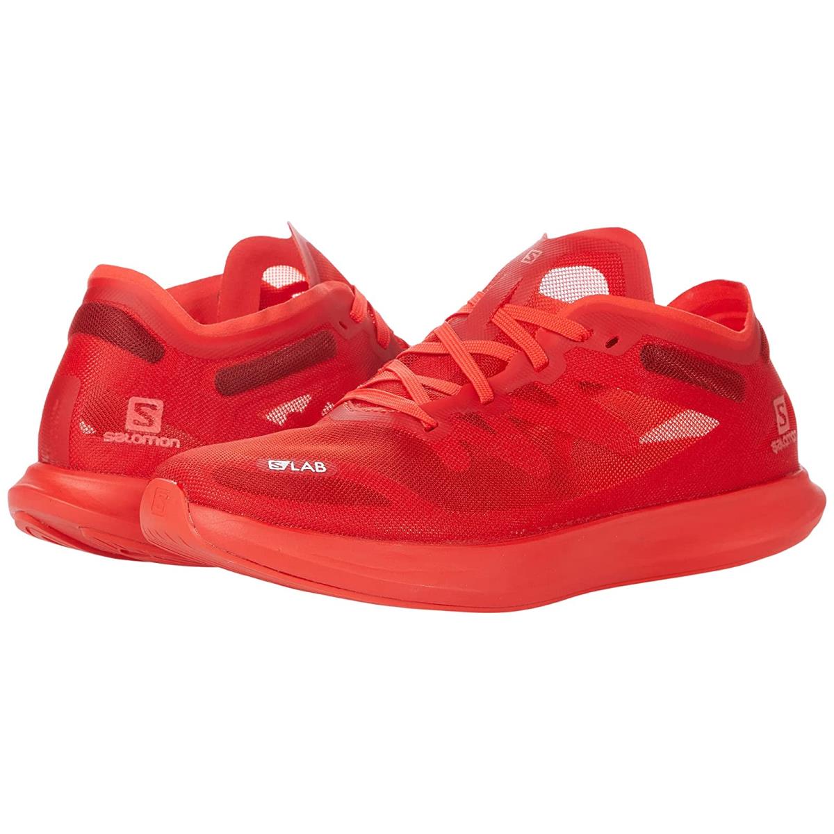 Unisex Sneakers Athletic Shoes Salomon S/lab Phantasm Racing Red/Racing Red/Racing Red