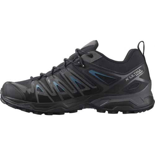 Salomon Men`s X Ultra Pioneer Climasalomon Waterproof Hiking Shoes Black/Magnet/Bluesteel
