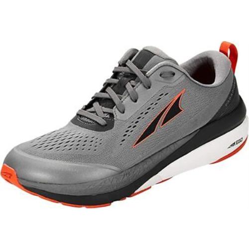 Altra Men`s Paradigm 5 Running Shoes Gray/orange 9 D M US