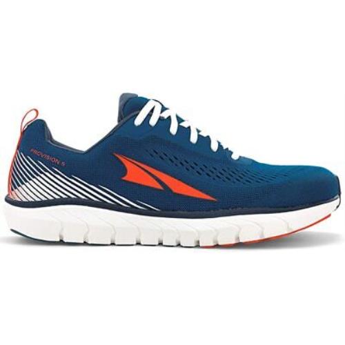 Altra Men`s Provision 5 Road Running Shoes Blue/orange 9 D M US