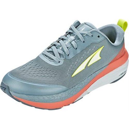 Altra Women`s Paradigm 5 Running Shoes Gray/coral 7.5 B M US