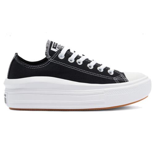 Converse Chuck Taylor All Star Move Platform Women`s Athletic Sneaker Shoes Black