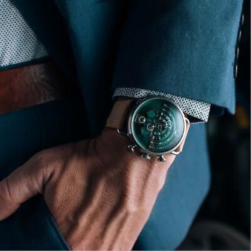 Xeric watch  - Green , Silver 1