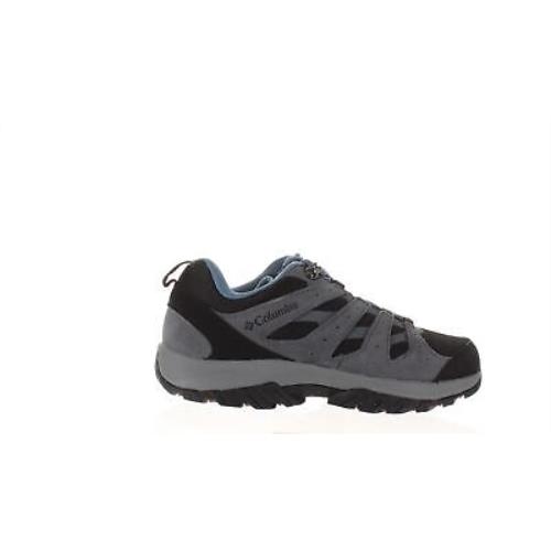 Columbia Womens Redmond Iii Black/steel Hiking Shoes Size 7.5 Wide 2420819