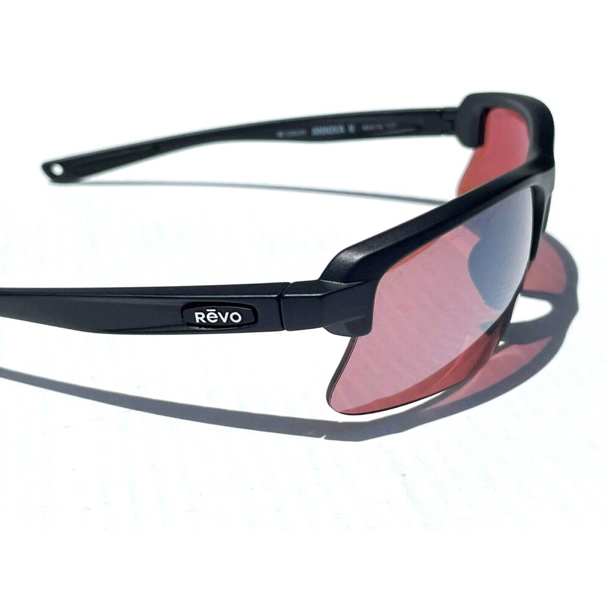 Revo sunglasses Annika - Black Frame, Red Lens
