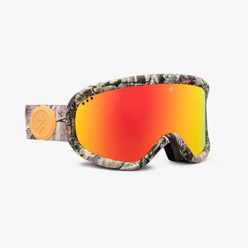 Electric Visual Charger Realtree Snowboarding Goggles Red Chrome EG2121116