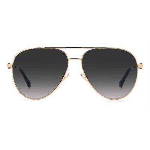 Jimmy Choo Jch Olly Eyeglasses 02M2 Black Gold