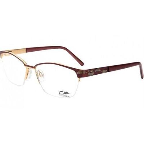 Cazal 1255 Eyeglasses 001 Bordeaux-gold