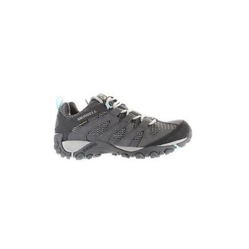 Merrell Womens Alverstone Black Hiking Shoes Size 6.5 4707281