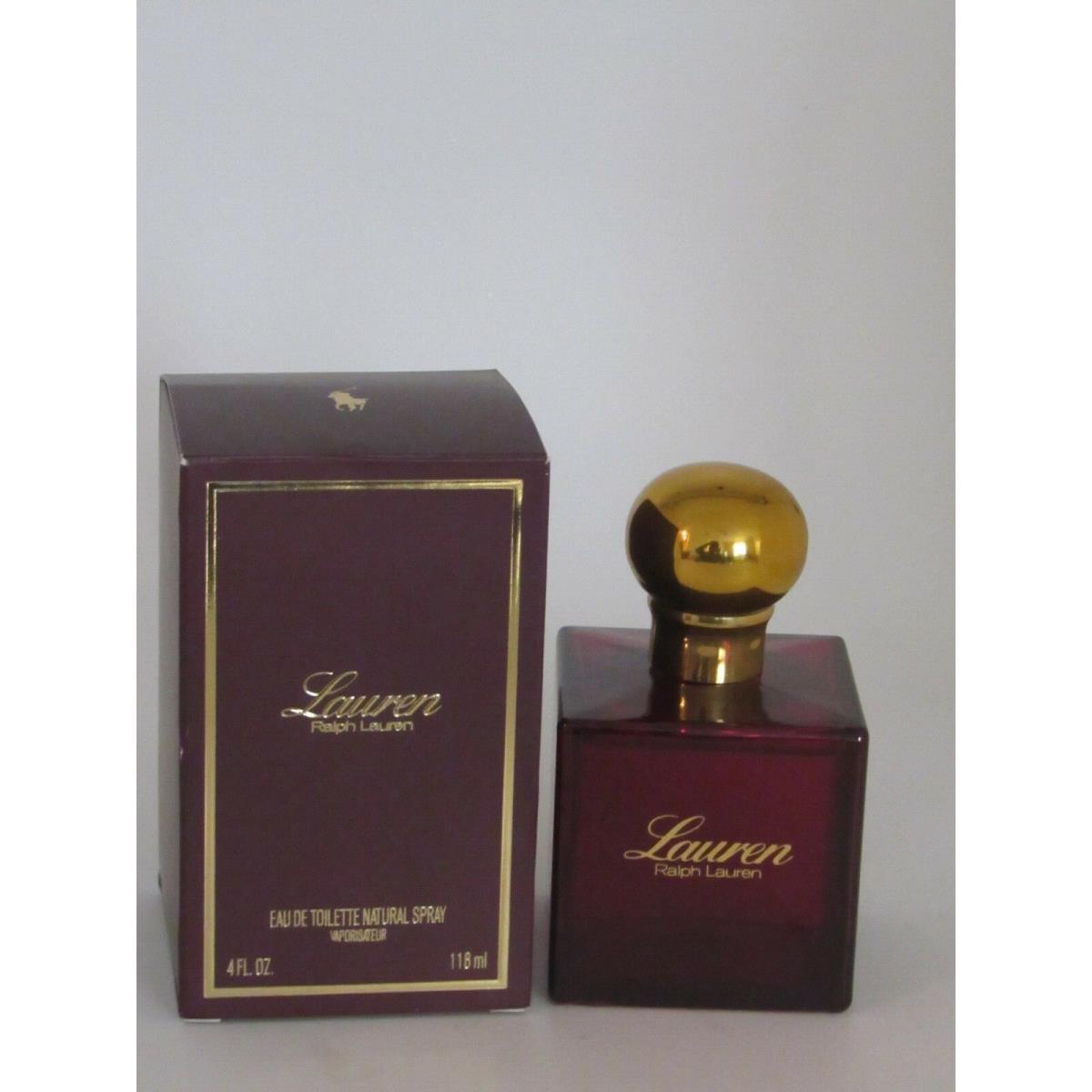 Lauren Perfume by Ralph Lauren 4 oz Edt Spray For Women