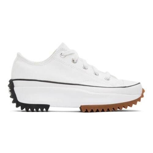Converse Unisex Run Star Hike Low Top White Shoes 168817C Mens 11 Women 12.5