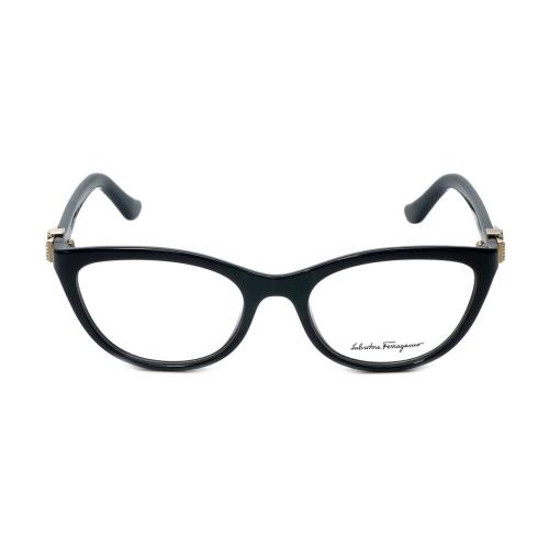 Salvatore Ferragamo Designer Reading Glasses SF2727-001 in Black 53mm
